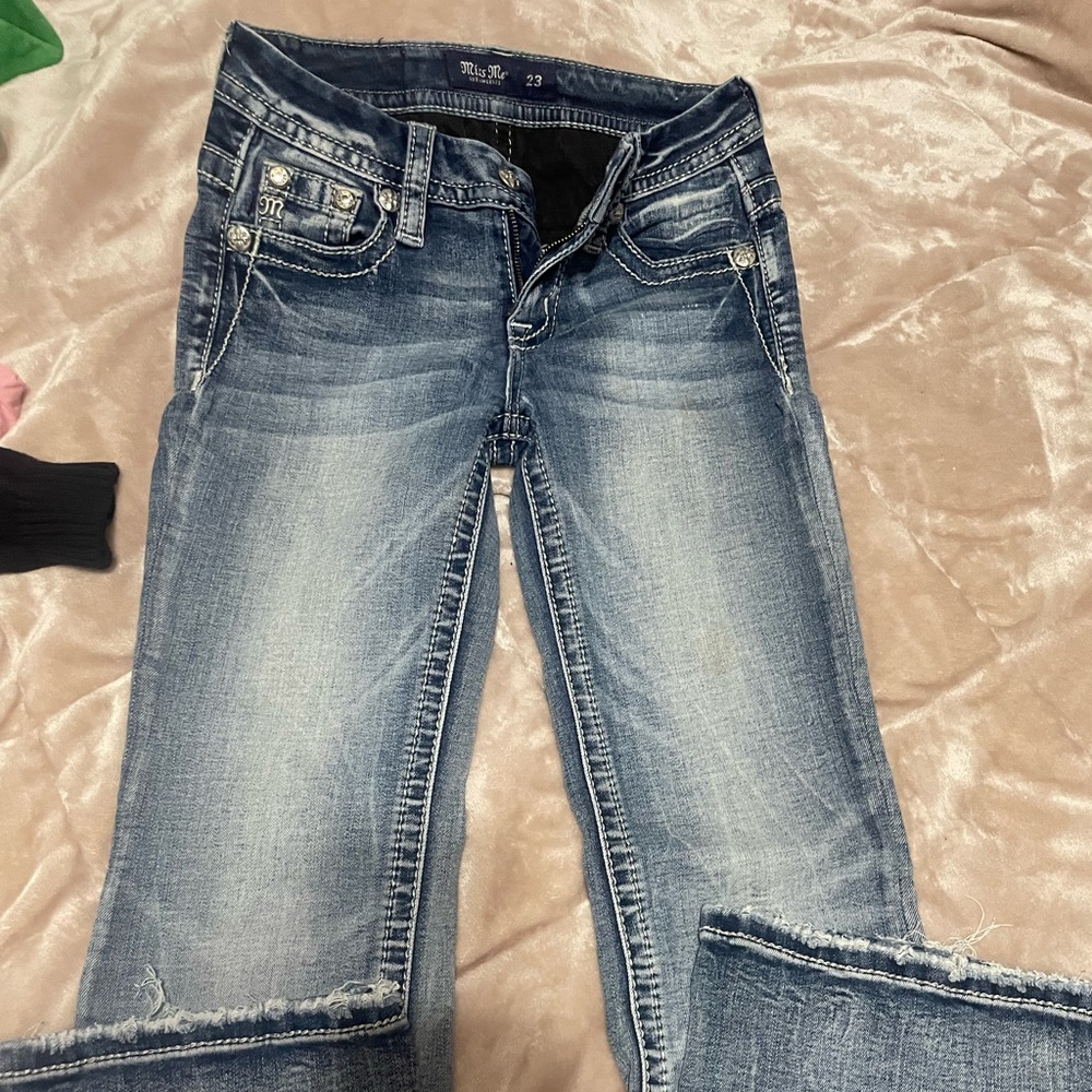 Miss me jeans size mide rise 23
